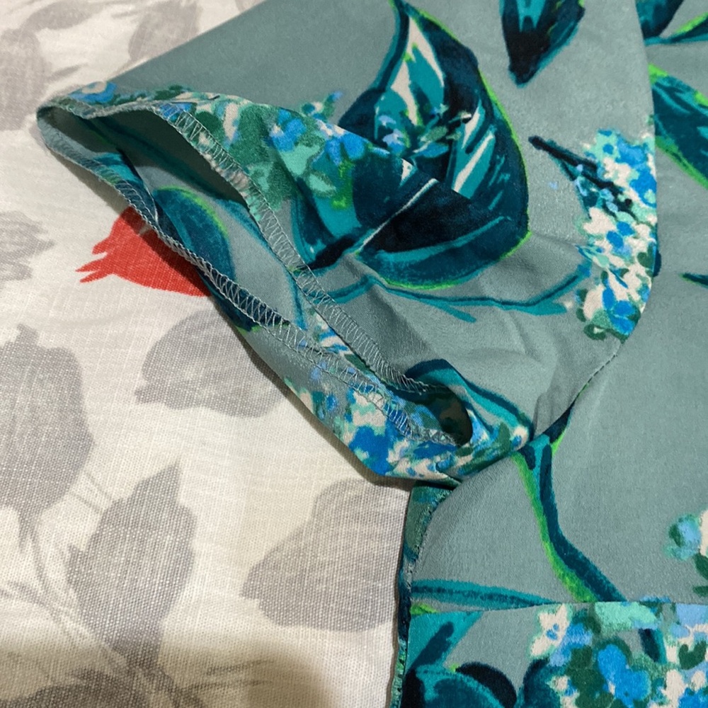 JCrew print blouse - Picture 4 of 8